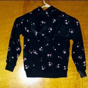 Girl's Champion Big Girls "C" Star All Over Print Fleece Hoodie Size 6